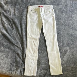 Guess white jeans